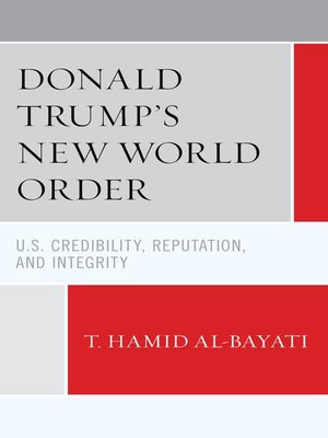 cover image of Donald Trump's New World Order